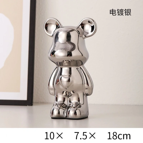 Cảm giác không gian bỗng sáng bẽo sau khi đặt một chiếc tượng gấu sứ đa màu vào góc phòng - Ảnh 5 Cảm giác không gian bỗng sáng bẽo sau khi đặt một chiếc tượng gấu sứ đa màu vào góc phòng - Ảnh 5
