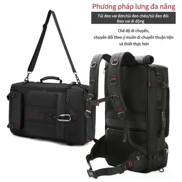 Một ba lô leo núi thường bao gồm nhiều ngăn: khoang chính, ngăn phụ, túi lưng, ngăn giày, ngăn đựng laptop... (Ảnh 2) Một ba lô leo núi thường bao gồm nhiều ngăn: khoang chính, ngăn phụ, túi lưng, ngăn giày, ngăn đựng laptop... (Ảnh 2)