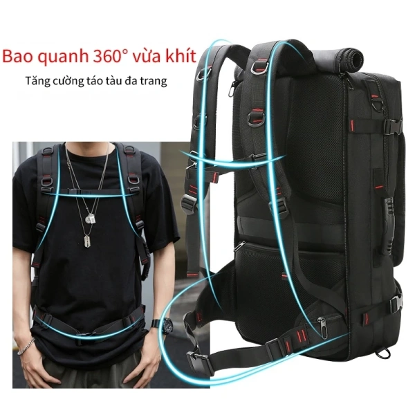 Cân bằng trọng lượng trên ba lô leo núi: tại sao ngăn giày lại gây mất ổn định trong hành trình dài. - Ảnh 5 Cân bằng trọng lượng trên ba lô leo núi: tại sao ngăn giày lại gây mất ổn định trong hành trình dài. - Ảnh 5