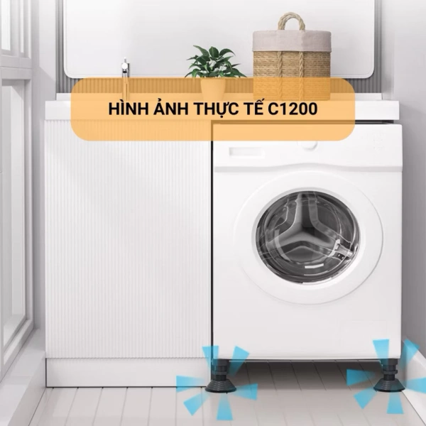 Với những tiêu chí trên, Bộ 4 chân đế máy giặt tủ lạnh đa năng chống rung trở thành một lựa chọn hợp lý cho hầu hết các hộ gia đình. (Ảnh 3)