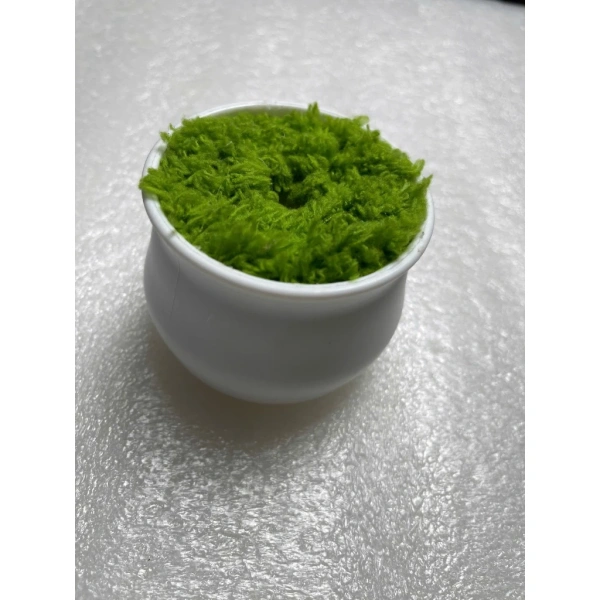 Với kích thước chỉ 7x5,5cm, chậu mini handmade không chỉ vừa vặn trên mọi loại mặt bàn – từ bàn học, bàn làm việc tới tủ trang trí – mà còn mang lại độ bền cao nhờ chất liệu nhựa an toàn, dễ vệ sinh. (Ảnh 3)