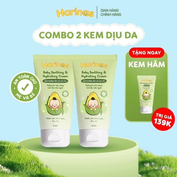 Chỉ dùng một lọ kem dưỡng không đủ: khi kết hợp hai loại kem ẩm và dịu da, da bé mới ngừng ngứa - Ảnh 1
