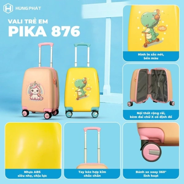 Chi tiết bánh xe quay 360° thường bị bỏ qua, nhưng lại quyết định độ bền của vali kéo trẻ em - Ảnh 3