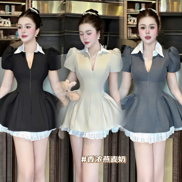 Chi tiết đường may bên hông quyết định sự thoải mái của đầm size lớn trong ngày dài - Ảnh 1