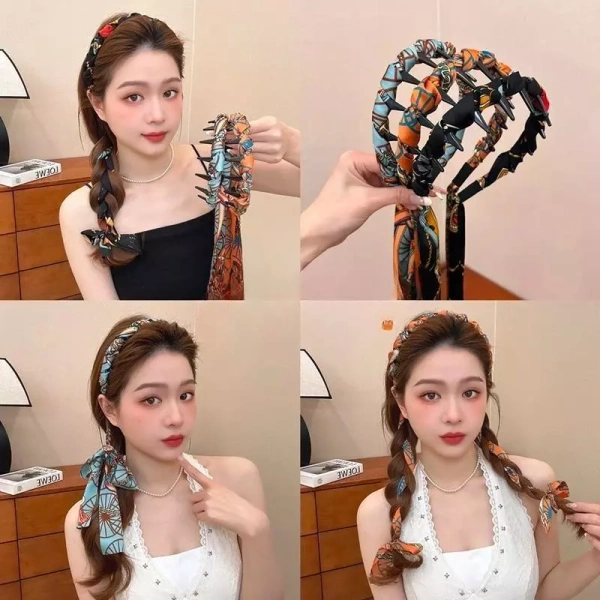 Băng đô ruy băng cổ điển hiện nay thường có hai phiên bản sóng: một phía có sóng nhỏ hơn để tiếp xúc nhẹ nhàng với da đầu, và phía còn lại có sóng lớn hơn giúp “kẹp” tóc sâu hơn. (Ảnh 2) Băng đô ruy băng cổ điển hiện nay thường có hai phiên bản sóng: một phía có sóng nhỏ hơn để tiếp xúc nhẹ nhàng với da đầu, và phía còn lại có sóng lớn hơn giúp “kẹp” tóc sâu hơn. (Ảnh 2)