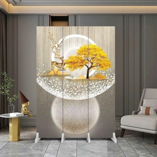 Không phải bất kỳ mẫu bình phong nào cũng phù hợp với mọi không gian. (Ảnh 2) Không phải bất kỳ mẫu bình phong nào cũng phù hợp với mọi không gian. (Ảnh 2)
