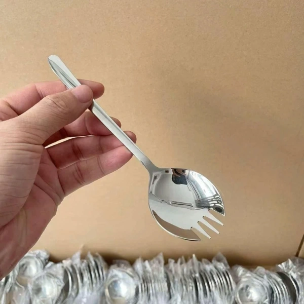 Chi tiết nhỏ của muỗng nĩa 2 trong 1 khiến bữa mì bún bỗng chậm lại - Ảnh 4