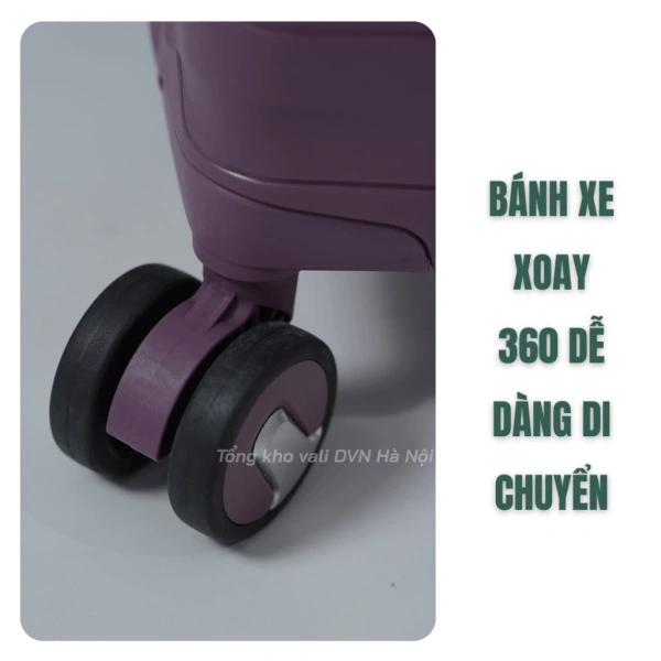 Với chất liệu PP dẻo cao cấp, vali có khả năng ngăn nước xâm nhập trong vòng vài giờ nếu không bị trầy sâu. (Ảnh 5) Với chất liệu PP dẻo cao cấp, vali có khả năng ngăn nước xâm nhập trong vòng vài giờ nếu không bị trầy sâu. (Ảnh 5)