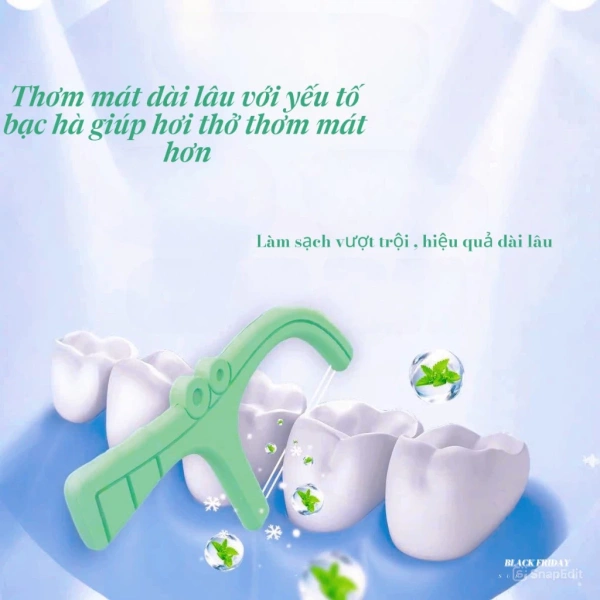 Giữ ngón trỏ và ngón giữa tạo một “vòng khung” nhỏ, trong khi ngón cái giữ phần cuối của tăm. (Ảnh 3)