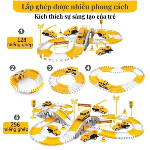 Chi tiết nhỏ nhất – chiều dài, chiều rộng, độ dày của các đoạn ray – quyết định việc bé có thể tự tay cầm, ghép và di chuyển xe một cách thuận tiện hay không. (Ảnh 2)