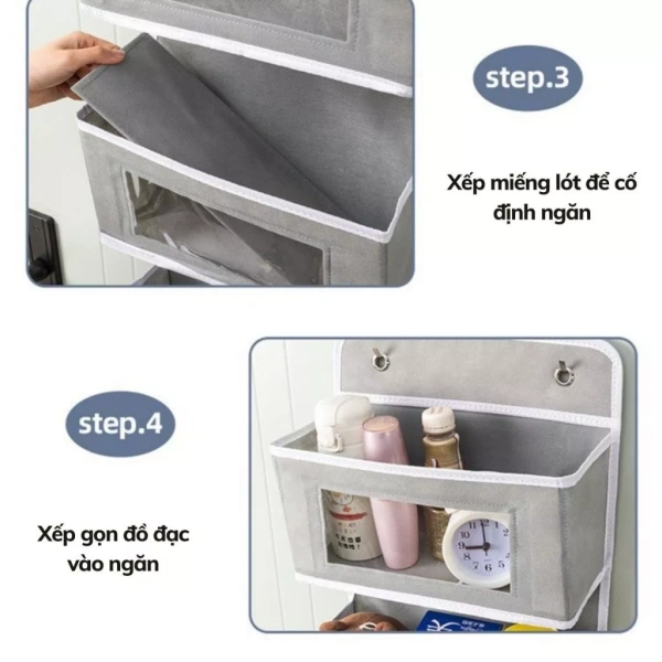 Chi tiết nhỏ về móc kim loại không gỉ khiến túi treo tường lớn trở thành cứu cánh lưu trữ đồ dùng cá nhân - Ảnh 5