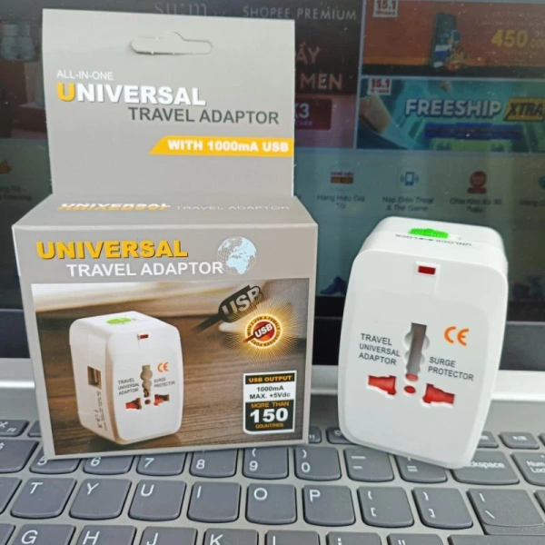 Chi tiết thường bị bỏ qua trên ổ cắm du lịch đa năng – cổng USB dễ gây gián đoạn sạc khi di chuyển - Ảnh 1