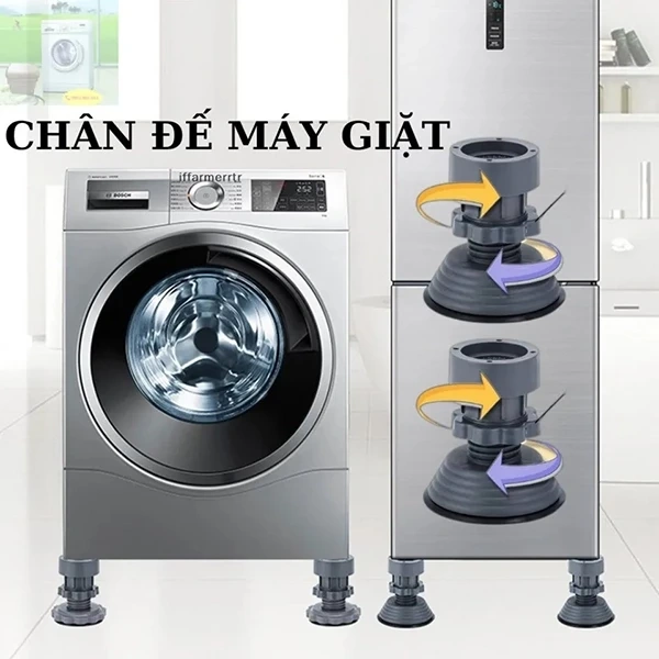 Chiếc đế cao su điều chỉnh chiều cao có thể giảm rung và tiếng ồn máy giặt, tủ lạnh mà ít người biết - Ảnh 3 Chiếc đế cao su điều chỉnh chiều cao có thể giảm rung và tiếng ồn máy giặt, tủ lạnh mà ít người biết - Ảnh 3
