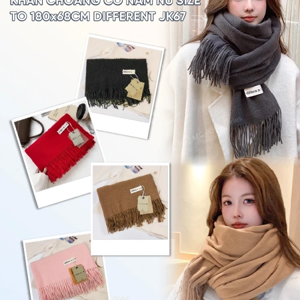 Chiếc khăn choàng cổ cashmere dày dặn, siêu mịn khiến buổi sáng lạnh giá tại văn phòng trở nên ấm áp hơn cả áo khoác - Ảnh 1