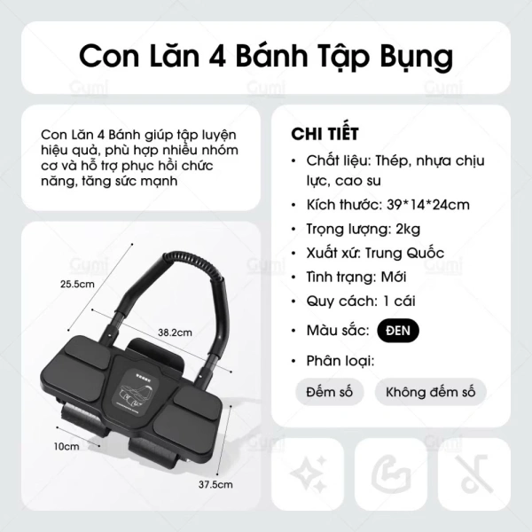 Những ưu điểm trên là lý do tại sao nhiều người mua lăn trợ lực với mong muốn “đánh nhanh” – nghĩa là đạt được kết quả nhanh chóng chỉ sau vài buổi tập. (Ảnh 3)