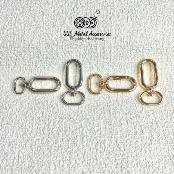 Việc bảo quản đúng cách sẽ kéo dài tuổi thọ của móc xoay oval, đồng thời giữ cho túi xách luôn hiện đại. (Ảnh 5)
