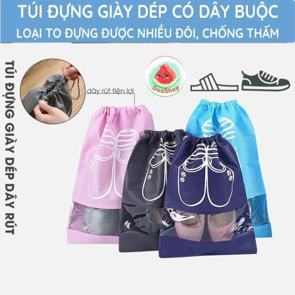 Mặc dù có rất nhiều mẫu túi đựng giày được bán trên các nền tảng thương mại điện tử, tuy nhiên không phải mẫu nào cũng phù hợp cho du lịch. (Ảnh 2) Mặc dù có rất nhiều mẫu túi đựng giày được bán trên các nền tảng thương mại điện tử, tuy nhiên không phải mẫu nào cũng phù hợp cho du lịch. (Ảnh 2)