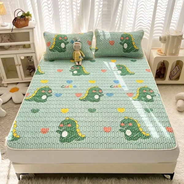 Chiếu bọc đệm trần bông 5D mang lại cảm giác mát, nhưng độ dày không phù hợp lại khiến nhiệt độ phòng vẫn ấm vào mùa hè. - Ảnh 4