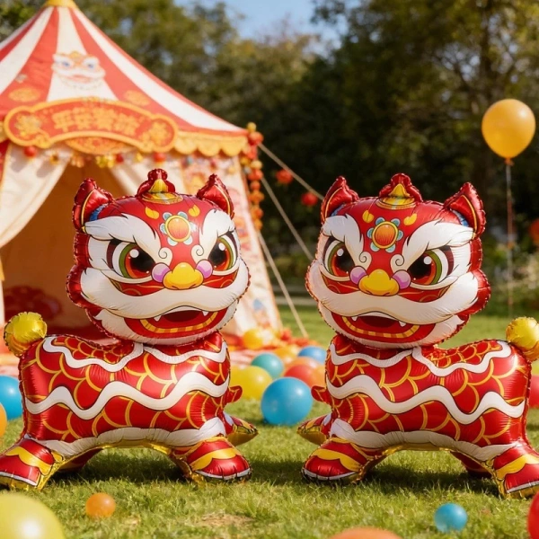 Mặc dù giá của các mẫu bóng bay lớn thường trên 50 000 VND, nhưng xét trong bối cảnh chi phí tổng thể của một tiệc Tết (đồ ăn, đồ uống, dịch vụ), khoản đầu tư này vẫn được xem là “có giá trị”. (Ảnh 5)