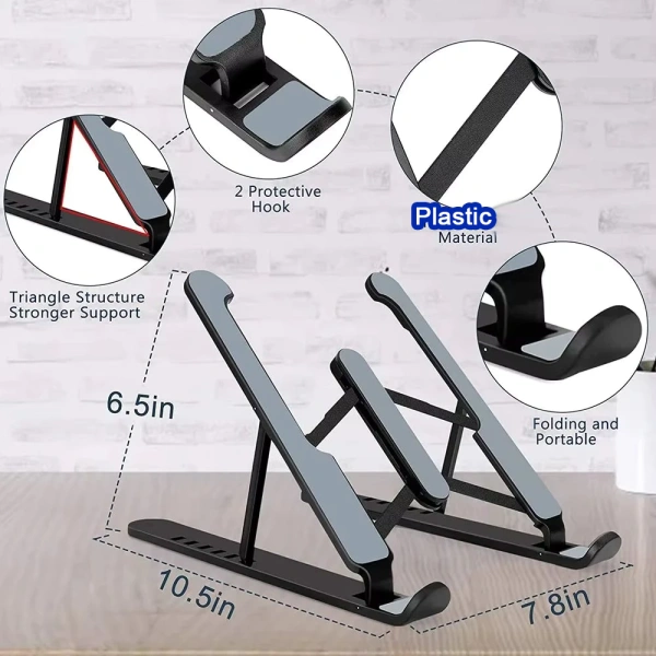 Chiều cao điều chỉnh trên giá đỡ laptop gấp gọn thực sự quyết định mức độ thoải mái công thái học - Ảnh 2 Chiều cao điều chỉnh trên giá đỡ laptop gấp gọn thực sự quyết định mức độ thoải mái công thái học - Ảnh 2