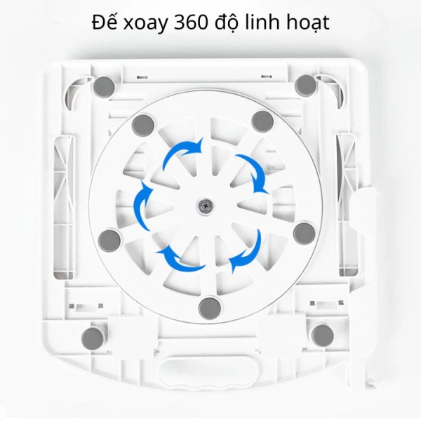 Chiều cao vừa phải và khả năng xoay 360° của giá đỡ laptop giúp giảm mỏi cổ suốt cả ngày - Ảnh 3