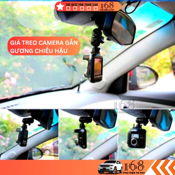 Chiều dài kẹp của giá đỡ camera hành trình thường bị bỏ qua, nhưng lại làm mất góc nhìn qua gương chiếu hậu - Ảnh 1
