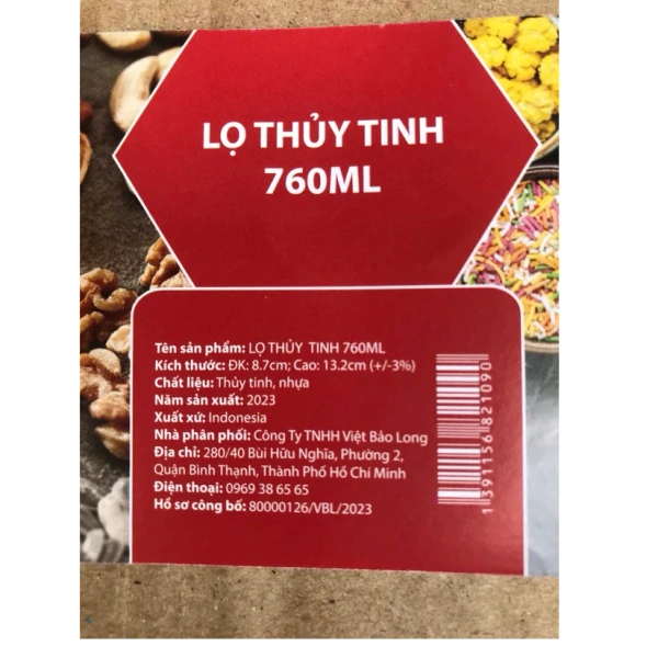 Thủy tinh nặng hơn nhựa nhiều lần, vì vậy khi chứa lượng lớn gia vị, hũ 760ml có thể đạt tới 1–1,2kg. (Ảnh 2) Thủy tinh nặng hơn nhựa nhiều lần, vì vậy khi chứa lượng lớn gia vị, hũ 760ml có thể đạt tới 1–1,2kg. (Ảnh 2)