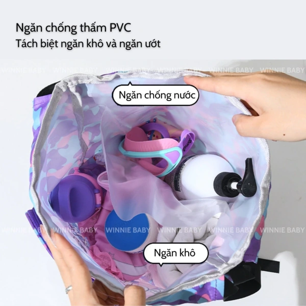 Với những gia đình có trẻ nhỏ, việc chuẩn bị đồ bơi cho bé không chỉ là việc mang áo tắm mà còn là việc bảo quản tất cả các phụ kiện một cách ngăn nắp. (Ảnh 5) Với những gia đình có trẻ nhỏ, việc chuẩn bị đồ bơi cho bé không chỉ là việc mang áo tắm mà còn là việc bảo quản tất cả các phụ kiện một cách ngăn nắp. (Ảnh 5)