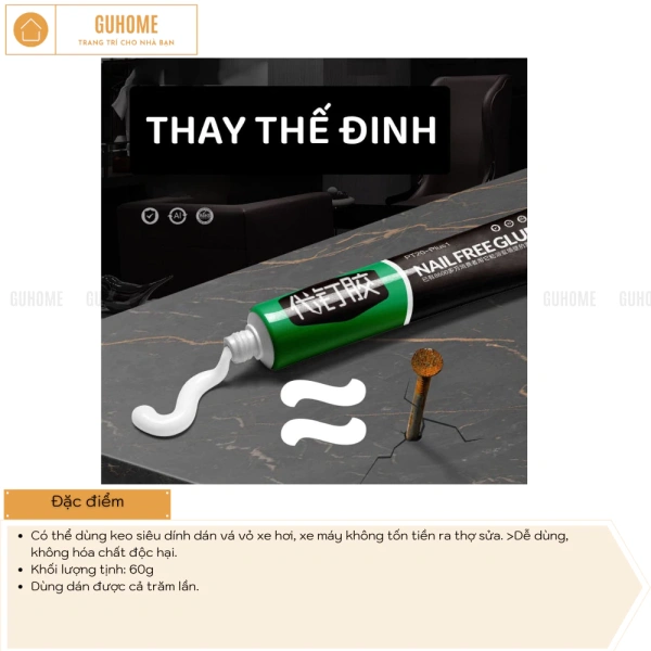 Dù có nhiều ưu điểm, keo vẫn không phải là “bùa chú” hoàn hảo cho mọi trường hợp. (Ảnh 3) Dù có nhiều ưu điểm, keo vẫn không phải là “bùa chú” hoàn hảo cho mọi trường hợp. (Ảnh 3)