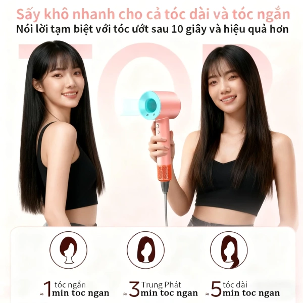 Thực hiện các bước trên sẽ giúp ion âm tính thực sự phát huy lợi ích giảm xoăn, đồng thời duy trì hoặc thậm chí tăng độ bóng của tóc. (Ảnh 5) Thực hiện các bước trên sẽ giúp ion âm tính thực sự phát huy lợi ích giảm xoăn, đồng thời duy trì hoặc thậm chí tăng độ bóng của tóc. (Ảnh 5)