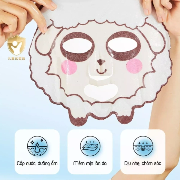 Mặt nạ trẻ em Kids Flower được thiết kế riêng cho làn da mỏng manh, với các phiên bản Cừu, Hổ, Thỏ mang các công dụng khác nhau nhưng đều chung mục tiêu là “cấp ẩm, làm mềm, ngăn khô rát”. (Ảnh 4) Mặt nạ trẻ em Kids Flower được thiết kế riêng cho làn da mỏng manh, với các phiên bản Cừu, Hổ, Thỏ mang các công dụng khác nhau nhưng đều chung mục tiêu là “cấp ẩm, làm mềm, ngăn khô rát”. (Ảnh 4)