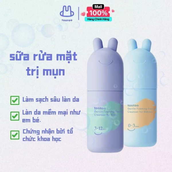 Sữa rửa mặt tạo bọt thường chứa các chất hoạt động bề mặt (surfactant) nhẹ, giúp phá vỡ các phân tử bã nhờn mà không ảnh hưởng tới lớp lipid bảo vệ da. (Ảnh 2) Sữa rửa mặt tạo bọt thường chứa các chất hoạt động bề mặt (surfactant) nhẹ, giúp phá vỡ các phân tử bã nhờn mà không ảnh hưởng tới lớp lipid bảo vệ da. (Ảnh 2)