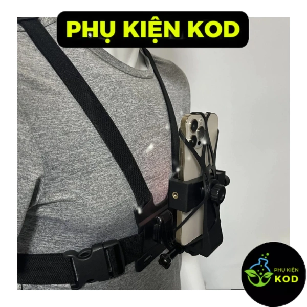 Đai dây đeo ngực xoay 360 giúp góc quay ổn định, nhưng lại khiến cổ mỏi sau những chuyến ghi hình dài. - Ảnh 2 Đai dây đeo ngực xoay 360 giúp góc quay ổn định, nhưng lại khiến cổ mỏi sau những chuyến ghi hình dài. - Ảnh 2