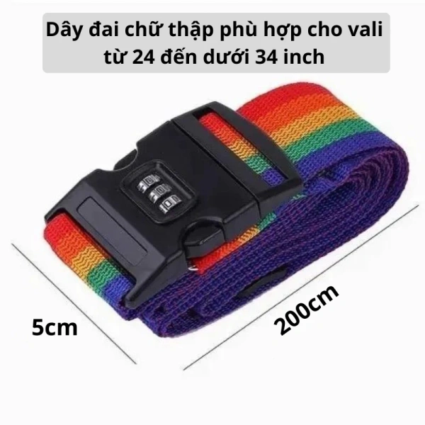 Đai hành lý có khóa số – Khi độ chắc chắn quyết định hành lý có an toàn hay không - Ảnh 5 Đai hành lý có khóa số – Khi độ chắc chắn quyết định hành lý có an toàn hay không - Ảnh 5