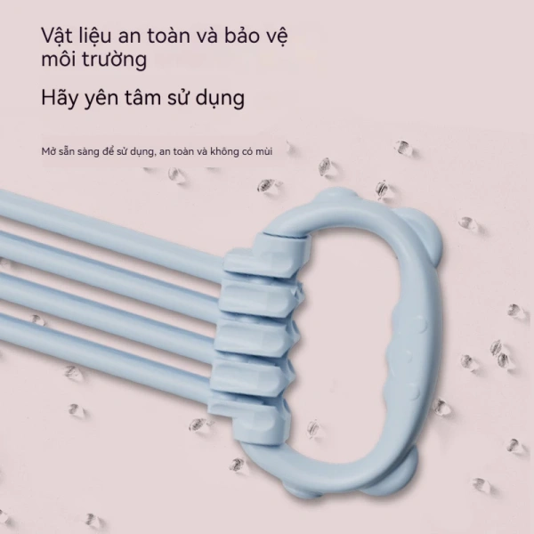 Dây kháng lực hoạt động dựa trên độ đàn hồi của vật liệu cao su tự nhiên kết hợp với lớp dệt nylon. (Ảnh 2) Dây kháng lực hoạt động dựa trên độ đàn hồi của vật liệu cao su tự nhiên kết hợp với lớp dệt nylon. (Ảnh 2)