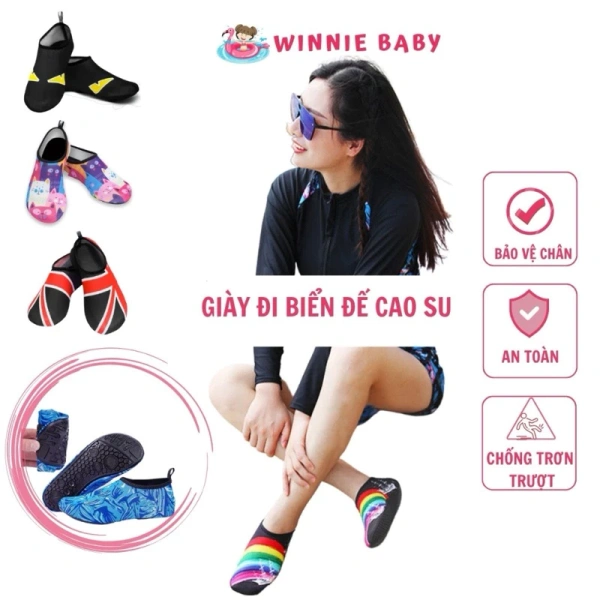 Nhiều người dùng đã chia sẻ rằng đôi giày này đã "giúp họ không còn lo lắng khi chạy qua cát ẩm ở bãi biển Đà Nẵng" và "đã cứu chân trẻ khi chúng vô tình giẫm phải vỏ sò". (Ảnh 5)