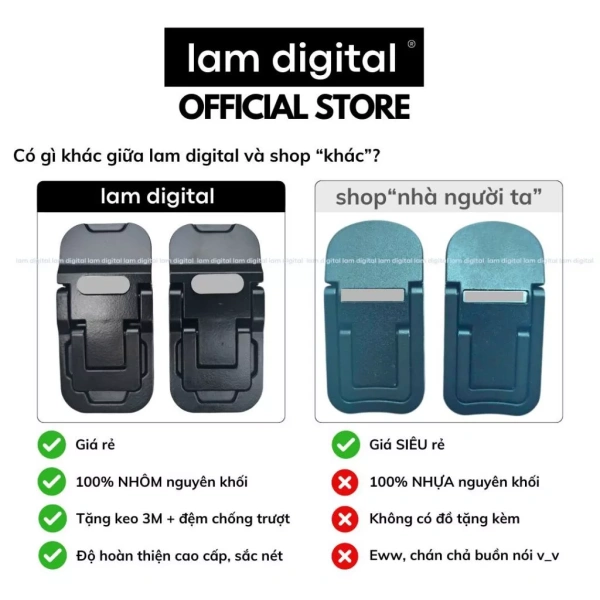 Nếu bạn đang tìm kiếm một giải pháp đáp ứng đầy đủ các tiêu chí trên, Giá Đỡ Tản Nhiệt Laptop, Macbook Di Động - Đế Kê Laptop Bằng Nhôm Siêu Bền (Bộ 2 Cái) là một lựa chọn đáng cân nhắc. (Ảnh 4) Nếu bạn đang tìm kiếm một giải pháp đáp ứng đầy đủ các tiêu chí trên, Giá Đỡ Tản Nhiệt Laptop, Macbook Di Động - Đế Kê Laptop Bằng Nhôm Siêu Bền (Bộ 2 Cái) là một lựa chọn đáng cân nhắc. (Ảnh 4)