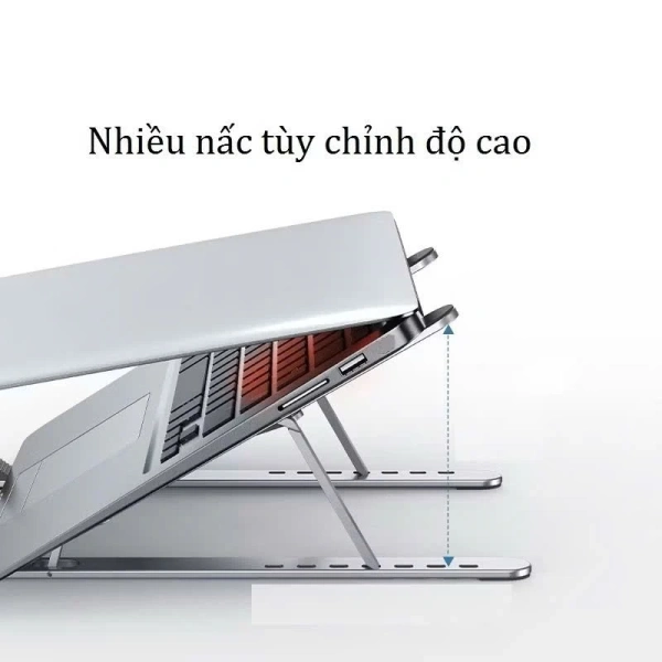 Đặt laptop trên bề mặt thấp thường buộc người dùng phải cúi đầu, tạo áp lực lên đốt sống cổ. (Ảnh 4)