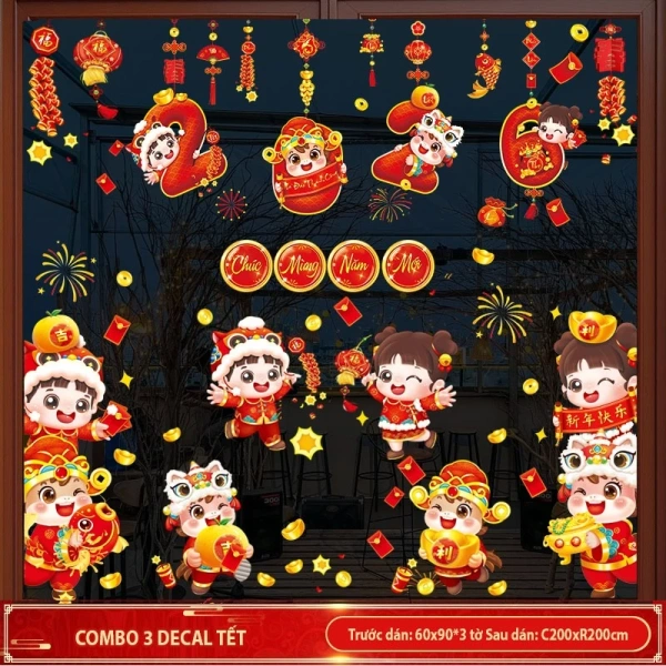 Decal tết 2026 dán cửa kính tiết lộ một bất ngờ nhỏ về ánh sáng trong nhà - Ảnh 1 Decal tết 2026 dán cửa kính tiết lộ một bất ngờ nhỏ về ánh sáng trong nhà - Ảnh 1