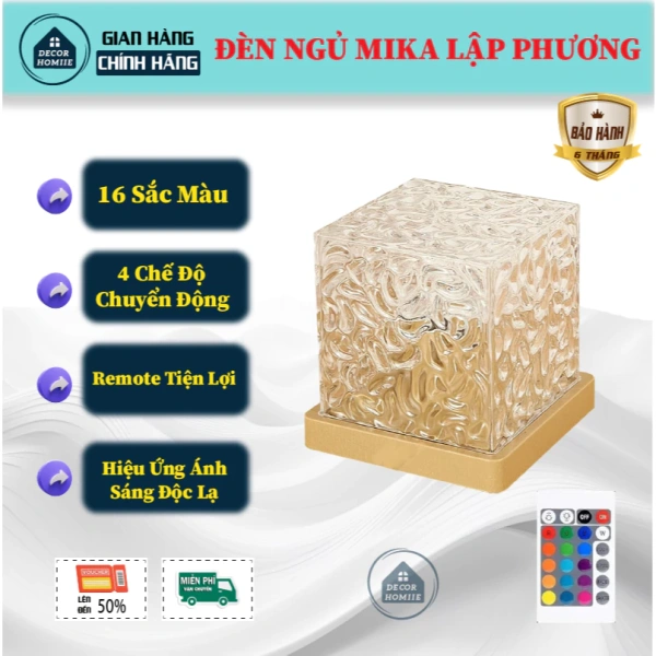 Đèn LED 3D chiếu hình sóng nước: Khi mong muốn không gian chill lại kéo dài tới cả buổi sáng - Ảnh 1