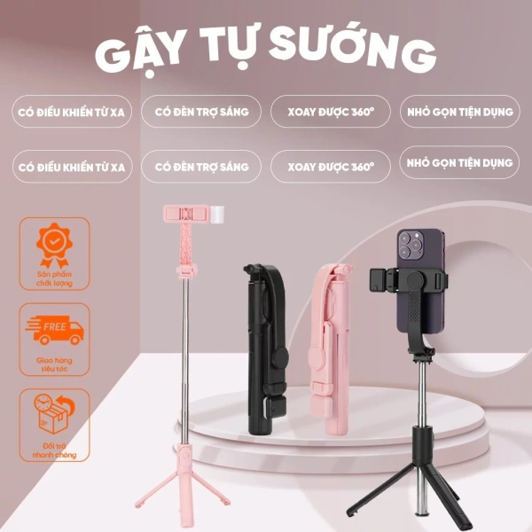 Đèn LED trên công cụ selfie gập gọn biến góc tối thành bức ảnh sáng rực – chi tiết mà nhiều người thường bỏ qua - Ảnh 1