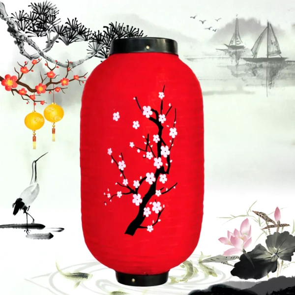 Đèn lồng hoa mai Tết 2026 rực rỡ, nhưng vị trí treo không hợp sẽ làm giảm cảm giác ấm cúng trong không gian. - Ảnh 1 Đèn lồng hoa mai Tết 2026 rực rỡ, nhưng vị trí treo không hợp sẽ làm giảm cảm giác ấm cúng trong không gian. - Ảnh 1