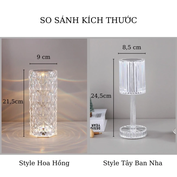 Đèn ngủ cảm ứng pha lê 16 chế độ: Khi độ sáng quá cao làm mất đi cảm giác êm dịu của giấc ngủ - Ảnh 5