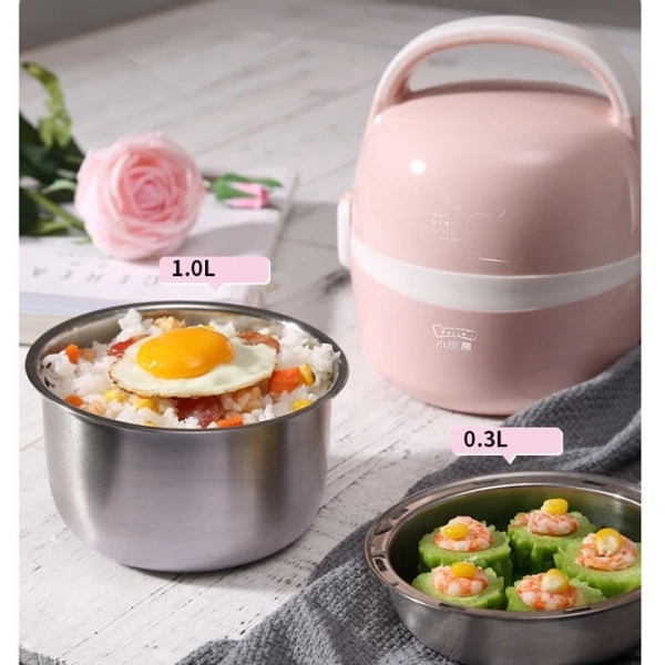 Độ ấm của hộp cơm điện giữ nhiệt thường chỉ kéo dài vài giờ, không đủ suốt cả ngày làm việc - Ảnh 4 Độ ấm của hộp cơm điện giữ nhiệt thường chỉ kéo dài vài giờ, không đủ suốt cả ngày làm việc - Ảnh 4