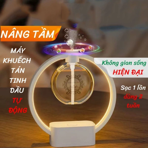 Độ ẩm phòng quyết định hương thơm bền lâu của máy xịt thơm tự động tích hợp đèn ngủ và tinh dầu. - Ảnh 1