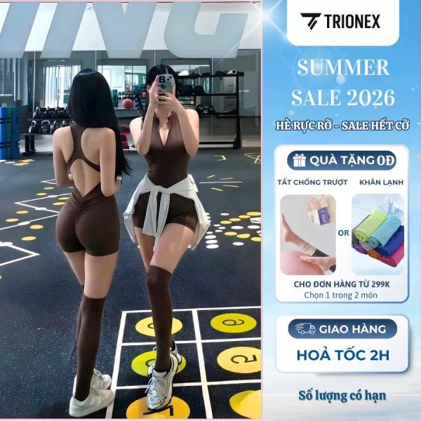 Độ co giãn của jumpsuit tập gym nữ không luôn đồng nghĩa với việc giữ vị trí ngực khi thực hiện các động tác mạnh - Ảnh 1 Độ co giãn của jumpsuit tập gym nữ không luôn đồng nghĩa với việc giữ vị trí ngực khi thực hiện các động tác mạnh - Ảnh 1