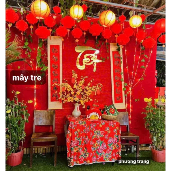 Độ dài 2m của dây trang trí đỏ khiến không gian Tết rộng rãi hơn, nhưng cách lắp đặt lại dễ bỏ lỡ - Ảnh 4 Độ dài 2m của dây trang trí đỏ khiến không gian Tết rộng rãi hơn, nhưng cách lắp đặt lại dễ bỏ lỡ - Ảnh 4
