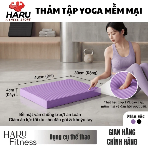Với xốp EVA, người tập có thể cảm nhận được mức độ “căng” vừa phải, giúp cơ bắp và khớp được hỗ trợ mà không cảm thấy “tràn” quá mức. (Ảnh 2)