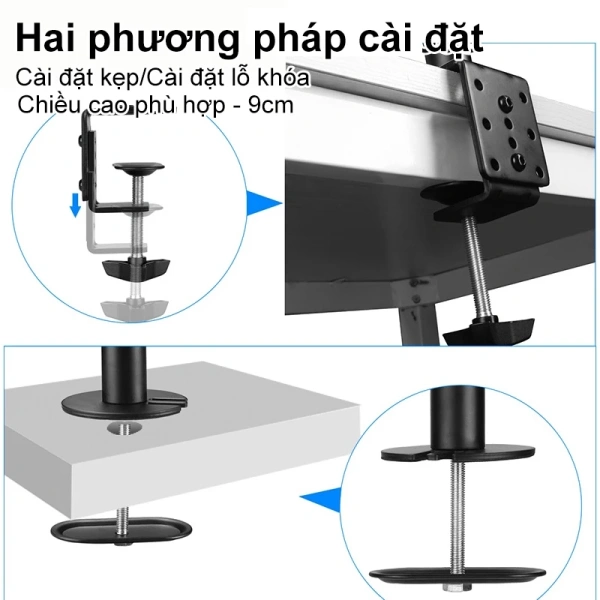 Với những yêu cầu trên, Giá Treo Màn Hình 17-34 Inch Kèm Giá Đỡ Laptop được thiết kế để đáp ứng nhu cầu của người dùng hiện đại. (Ảnh 4) Với những yêu cầu trên, Giá Treo Màn Hình 17-34 Inch Kèm Giá Đỡ Laptop được thiết kế để đáp ứng nhu cầu của người dùng hiện đại. (Ảnh 4)