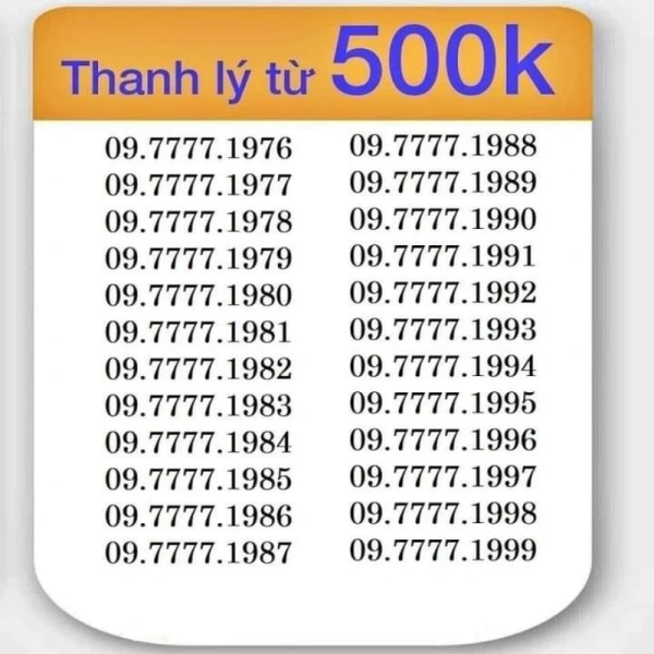 Một trong những sản phẩm đang được quảng cáo rộng rãi hiện nay là “Xả Kho Sim phong thủy đẳng cấp VIP giá rẻ”. (Ảnh 3) Một trong những sản phẩm đang được quảng cáo rộng rãi hiện nay là “Xả Kho Sim phong thủy đẳng cấp VIP giá rẻ”. (Ảnh 3)